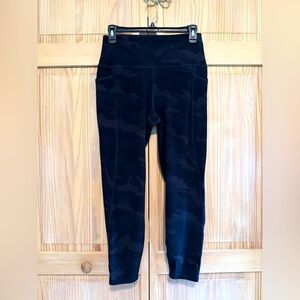 RBX Black Camo Leggings Sleek Fit Everyday Wear